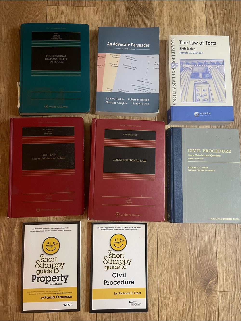 Law Textbooks - all for $150/can negotiate per item.
